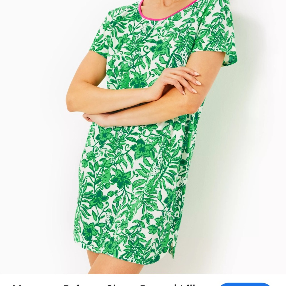 Women's Lilly Pulitzer Margene Pj Sleep Dress NWOT Size M
